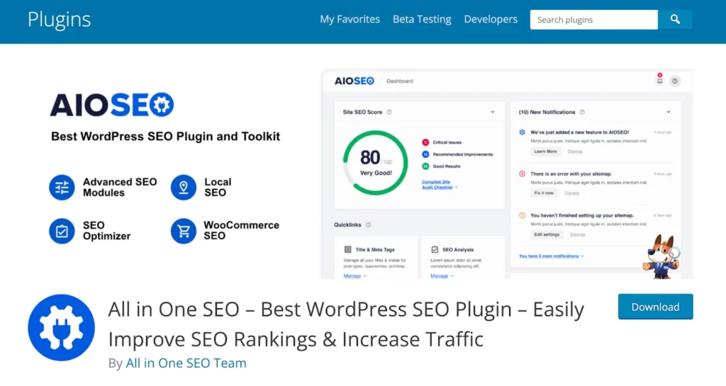 (All in One SEO for WordPress (AIOSEO